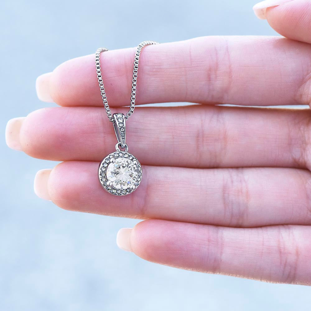 To Our Granddaughter - Eternal Hope Necklace - Love, Grandma & Grandpa