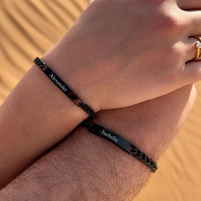 Personalized Bracelets for Couples