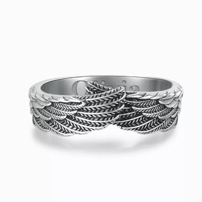 Hug from Heaven Personalized Wing Ring