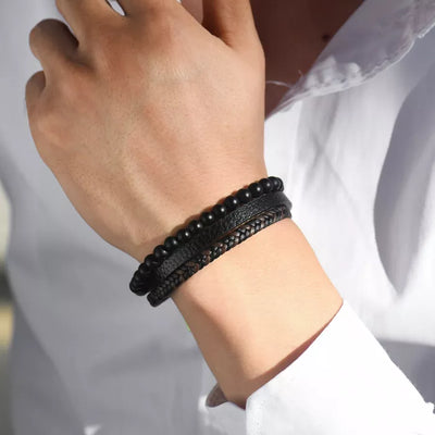 To My Man - Be My Everything - Promise Leather Bracelet