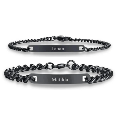 Personalized Bracelets for Couples